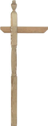 UFP 106054 Mailbox Post, 4 in L, 4 in W, 72 in H, Southern Yellow Pine